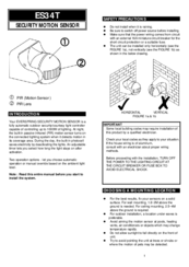 Everspring ES34T User Manual