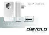 Devolo dLAN 650-triple plus Installation Manual