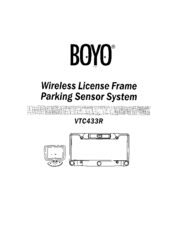Boyo VTC433R Instruction Manual
