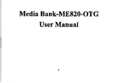 Media Bank ME820-OTG User Manual