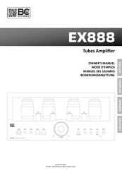BC Acoustique EX888 Owner's Manual