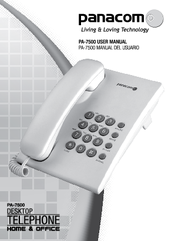 Panacom PA-7500 User Manual