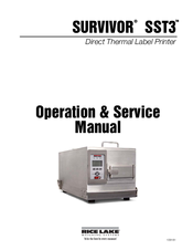 Rice Lake SURVIVOR SST3 Operation & Service Manual
