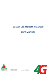 Zte AX320 User Manual