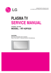 LG RT-42PX21 Service Manual