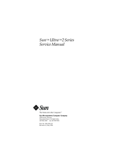 Sun Microsystems 2 Service Manual