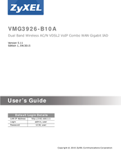 ZyXEL Communications VMG3926-B10A User Manual