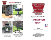 R&V Works BCB-32 Operating Manual