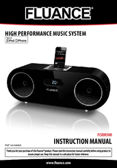 Fluance FiSDK500 Instruction Manual