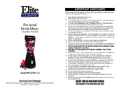 Elite EPB-2570 Instruction Manual