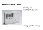 Boldrin Group Como Operating And Installation Instructions