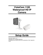 Home Controls VistaCam 1100 Setup Manual