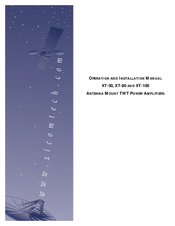 Xicom XT-80 Operation & Installation Manual