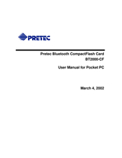 Pretec BT2000-CF User Manual