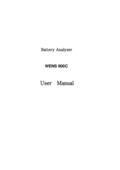 Mitchell Instrument WENS 900C User Manual