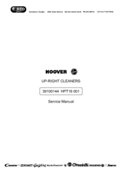 Hoover 39100144 Service Manual