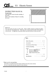 OSI CO E1 Instruction Manual