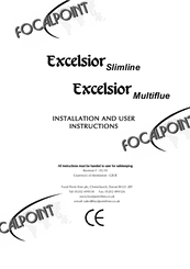 FocalPoint Exselsior Multiflue Installation And User Manual