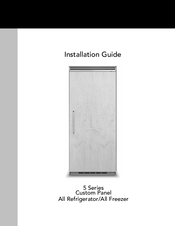 Viking Range 5 series Installation Instructions Manual