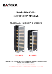 Kadeka KA110WR Instruction Manual