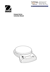 OHAUS 2000 Instruction Manual