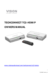 Vision TECHCONNECT TC2-HDMIP Owner's Manual