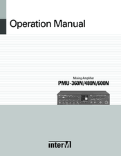 Inter-m PMU-480N Operation Manual