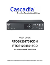 Cascadia RTOS1202709CD User Manual