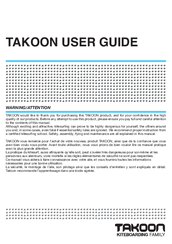 TAKOON furia LW User Manual