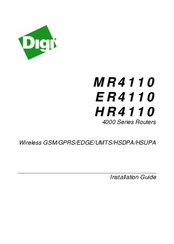 Digi MR4110 Installation Manual