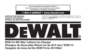 DeWalt DCB114 Instruction Manual