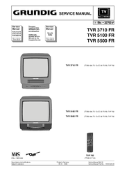 Grundig TVR 5100 FR Service Manual