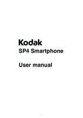 Kodak SP4 User Manual