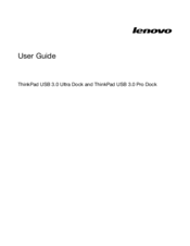 Lenovo thinkpad ultra dock manual crx 2009