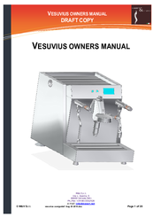 M&V S.r.l. Vesuvius Owner's Manual