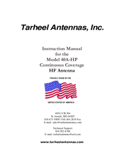 Tarheel Antennas 40A-HP Instruction Manual