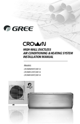 Gree RIO18HP230V1B Installation Manual