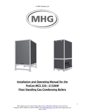 MHG Heating ProCon MCS 320 Installation And Operating Manual