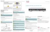 Cisco Explorer 8540HD Quick Reference Manual