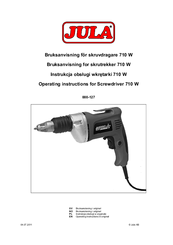 Jula 000-127 Operating Instructions Manual