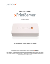 Lantronix xPrintServer User Manual