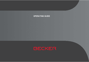 Becker PROFESSIONAL 50 Operating Manual