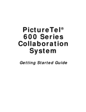 PictureTel 600 Series Getting Started Manual
