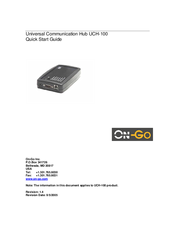 On-Go UCH-100 Quick Start Manual