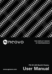 AG Neovo PN-46 User Manual