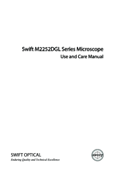Swift M2252DGL Series Use And Care Manual