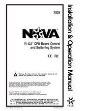Vicon V1422 Operating Instructions Manual