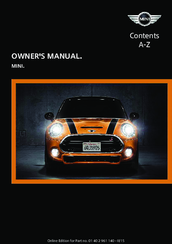 BMW Mini series Owner's Manual