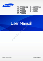 Samsung SM-A500F/DS User Manual