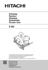 Hitachi C 6U Instruction Manual